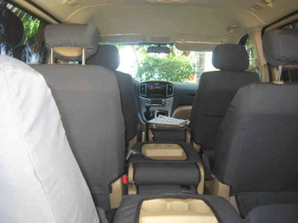 Hyundai h1 interior