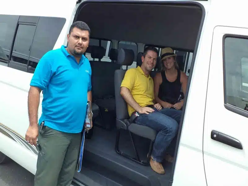 shuttle from liberia airport to papagayo