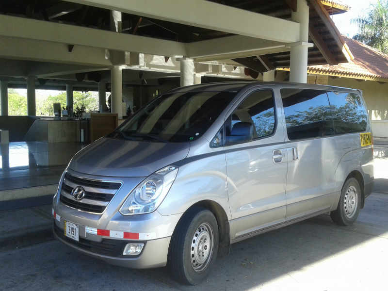 playa conchal shuttle destination