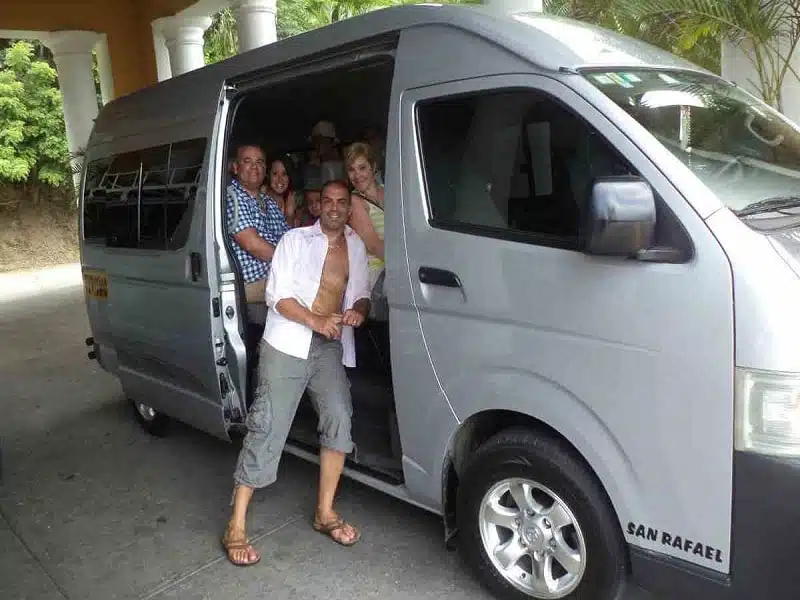 beach resort taxi, costa ria port transfers